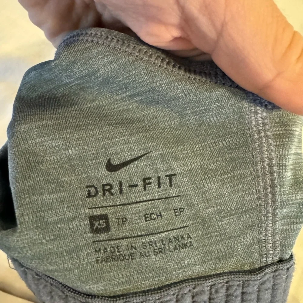 Nike Logo Gray Sports Bra